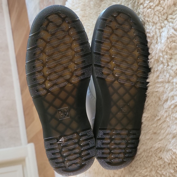 NWOT Dr. Martens Zavala Air Wair White Leather Combat Boots Size 8 🤍🖤 - Picture 9 of 15